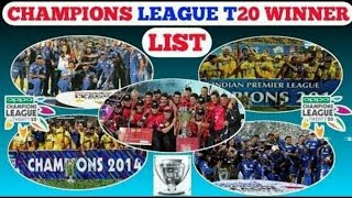 Champions League T20 Winners List From 2009 - 2014 | CSK | MI | CLT20 - SKY Cricket