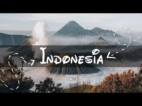Indonesia 4K 🇮🇩 Relaxing music - Calming music - Meditation music