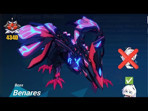 [Honkai Impact 3rd] Ex Abyss RL (434D): Benares (Symphony) : 738 pts