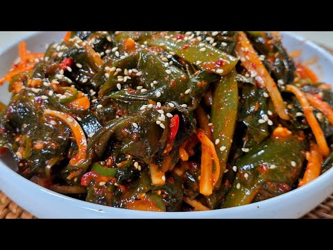 "물미역무침" 하기전 ✔꼭 보세요! 이 방법이 가장 쉽고 맛있습니다