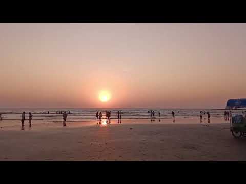Goa bich ka bahut hi khubsurat najara video 