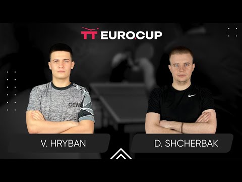 17:35 Vadym Hryban - Denys Shcherbak 16.06.2025 TT Euro.Cup Ukraine Elite. TABLE 3
