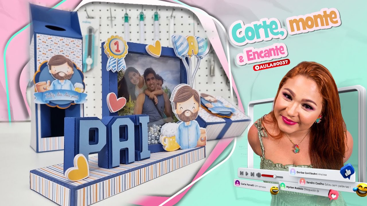 Presente Personalizado para o Dia dos Pais - Passo a Passo