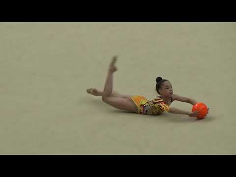 Mohini YOSHIOKA ballon - 2025 Championnats de France Juniors 13ans