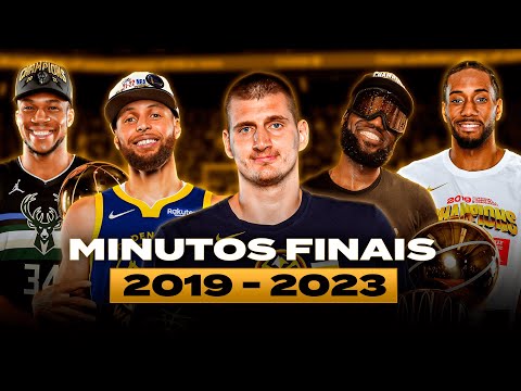 Os MINUTOS FINAIS das últimas 5 Finais da NBA (2019-2023)