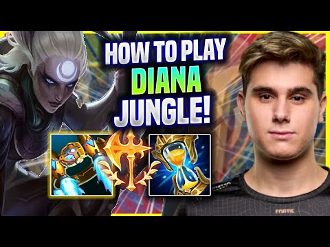 LEARN HOW TO PLAY DIANA JUNGLE LIKE A PRO! - FNC Razork Plays Diana Jungle vs Graves! | Season 2022