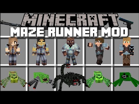 Minecraft Maze Runner Mod The Death Cure To Escaping The - roblox maze runner map