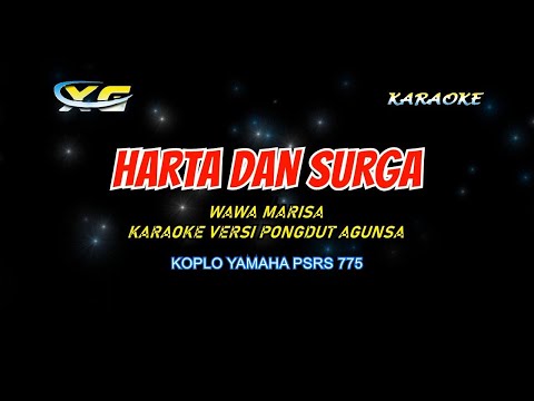 HARTA DAN SURGA KARAOKE TANPA VOKAL - WAWA MARISA - KOPLO YAMAHA PSR S775