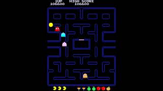 Puck Man (Arcade, 1980) – 21 Mazes High Score Survival Session (Single Player) 🟡👾🍒