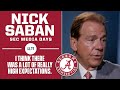 SEC Media Days: Nick Saban talks about being in so many close games in 2022 | CBS Sports