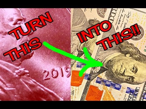 Convert Rolls Of New Pennies & Nickels For $100 Bills From Home! BANKING ARBITRAGE