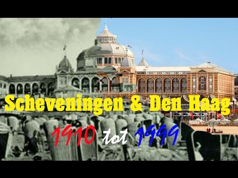 The Hague in 1910 and in 1999 (Netherlands)