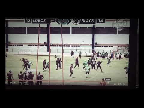 Touchdown Black Hawks encima do lobos FA