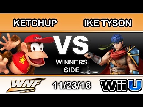 WNF 4.4 - MMG | Ketchup (Diddy Kong) Vs. Ike Tyson (Ike) Winners Side - Smash Wii U
