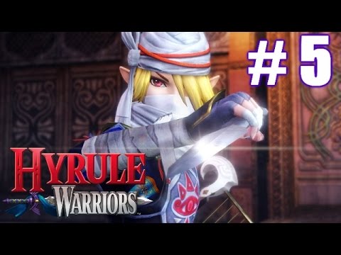 Hyrule Warriors Gameplay Walkthrough Part 5 - Shiek in Faron Woods! Legend Mode (Wii U)