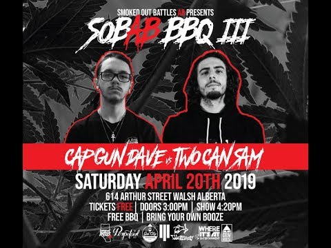 Two Can Sam vs Cap Gun Dave