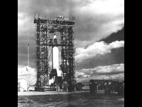 The V-2 rocket and Dr. Wernher von Braun at White Sands, New Mexico