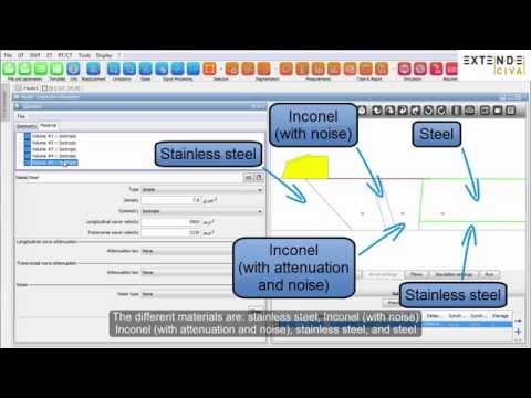 CIVA UT - Bimetallic Weld Inspection