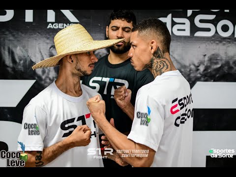 STR Fight Pesagem - Simeão x Tripa