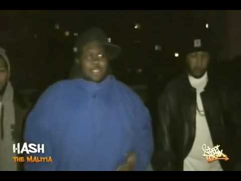 HASH OUT IN HARLEM WITH STATUZZ & F.WIGGS FREESTYLING FOR STREETLOGIK.COM