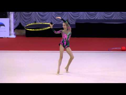 Eleonora Romanova.hoop.junior.UKR