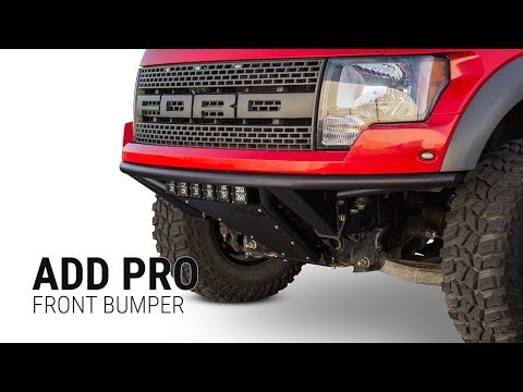 2010 - 2014 Ford Raptor ADD PRO Frame Cut Front Bumper