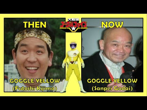 DAI SENTAI GOGGLE V THEN AND NOW