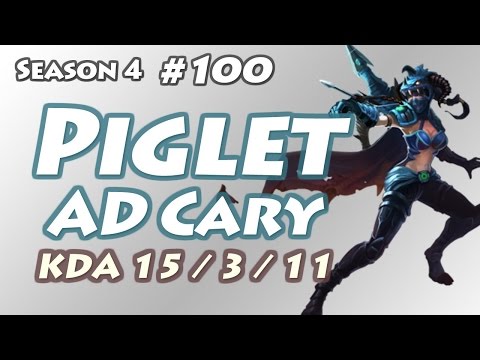 [Dec.20.2014] CRS Piglet Vayne vs Lucian ,NA LOL Challenger 797LP