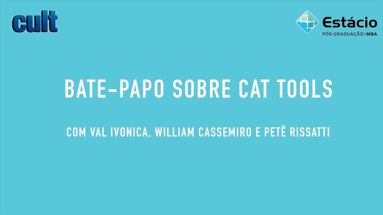 Pós Estácio promove bate-papo sobre CAT Tools