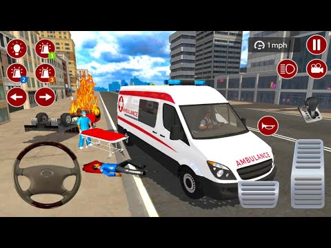 American Emergency Ambulance Simulator - Android Gameplay