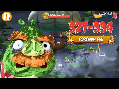 COBALT PLATEAUS FLUTTERING HEIGHTS - ANGRY BIRDS 2 PC LEVEL 327-334 BOSSLEVEL FOREMAN PIG