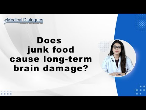 Does junk food cause long term brain damage?