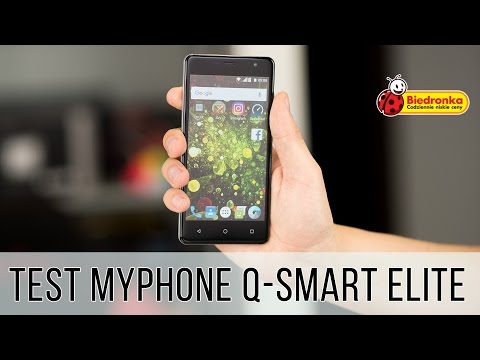 myPhone Q-Smart Elite - test smartfona za 279 zł z Biedronki