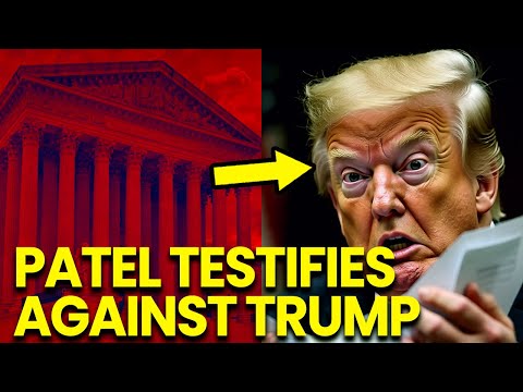 Trump SCREAMS as Kash Patel TESTIFIES Against Him DC PANICS