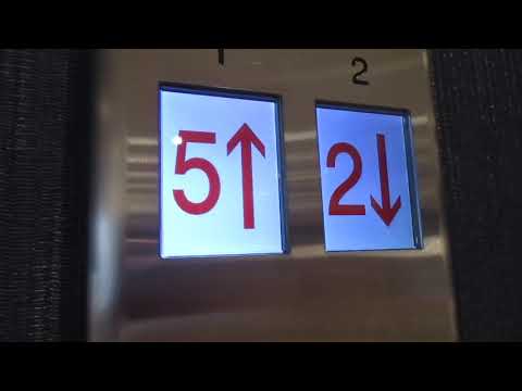 LOUD MUSIC! Schindler HXPress Hydraulic Elevators @ Candlewood Suites, Independence, OH