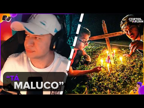 ARUAN REAGE: ENCONTRAMOS O TÚMULO COM UMA CRUZ NA ESTRADA DA NOIVA ! (CAÇADORES DE LENDAS - ELITE)