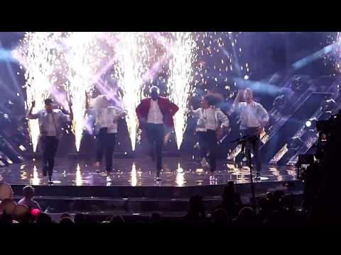 Boris René-Her Kiss LIVE.Melodifestivalfinalen i Friends arena 2017