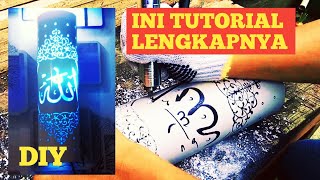 Download lagu Cara Membuat Lampu Hias Motif Kaligrafi Allah di Pipa Paralon PVC mp3