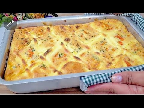 SALGADO PERFEITO PARA O LANCHE DA TARDE - RECEITA SIMPLES E RÁPIDA DE TORTA SALGADA RECHEADA-GILDA