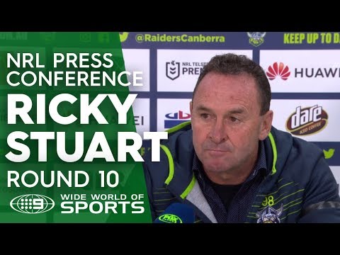 NRL Press Conference: Ricky Stuart - Round 10 | NRL on Nine