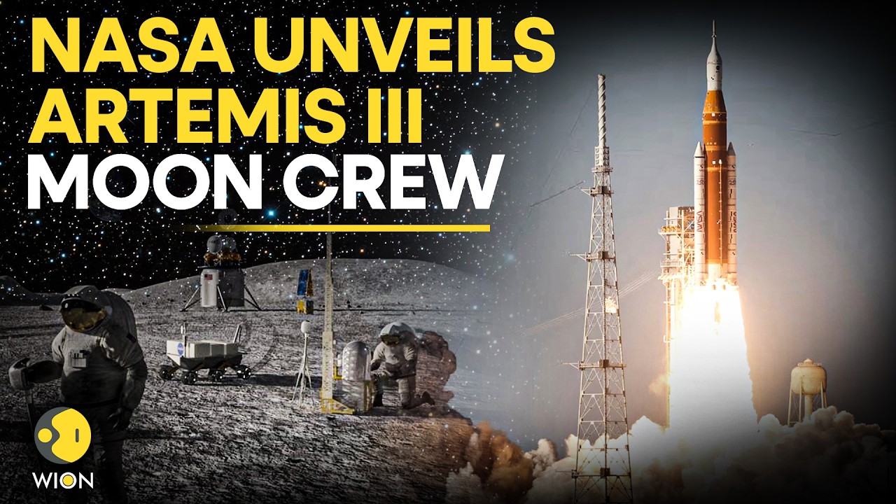 NASA LIVE: NASA Reveals Artemis III Astronauts for Historic Moon Mission | WION LIVE