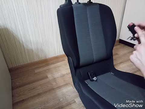 РЕНО СЦЕНИК 2 снятие обивки сидений