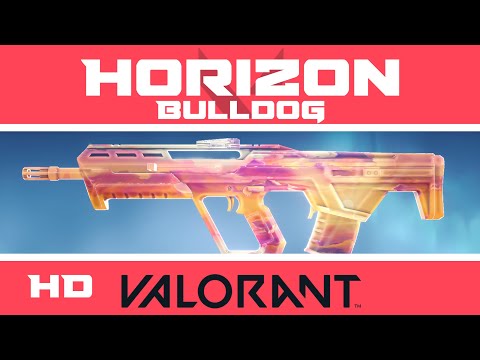Horizon Bulldog VALORANT Skin IN-GAME | Skins Showcase