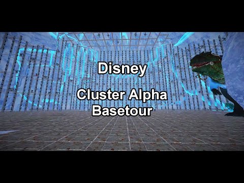 |Disney| Cluster Alpha Base Tour | Season Highlights | Ark Unofficial PVP | INX