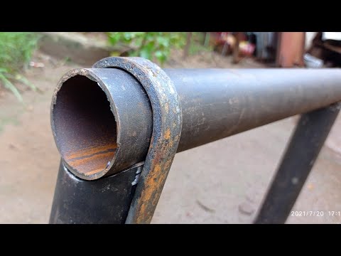 Round iron pipe