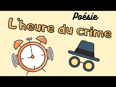 Poésie😨😱L'heure du crime de Maurice Carême😨😱(halloween)