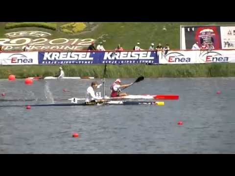 Adam van Koeverden   3rd Place World Cup Canoe Sprint K1 100