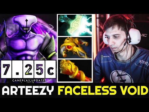 ARTEEZY shows No Mercy with Faceless Void in 7.25c New Patch Dota 2