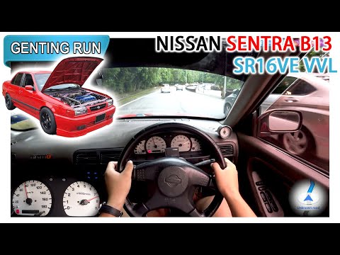 Part 2/2 云顶德士 Nissan Sentra B13 SR16VE NEO VVL | Malaysia #POV [Genting Run 冲上云霄] [CC Subtitle]