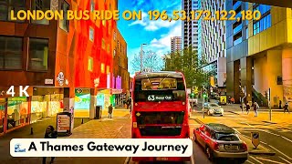 🌊 A Thames Gateway Journey: Vauxhall to Erith via 196, 53, 172, 122 & 180